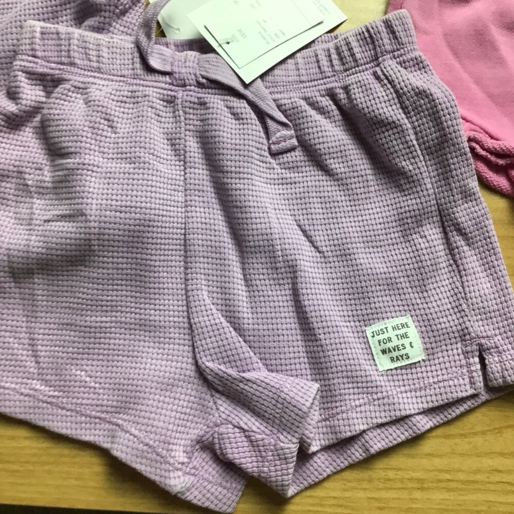 Grayson Mini 4 Piece matching Set Girl Top & short Size 12-18 Months Bundle Deal - Picture 4 of 10